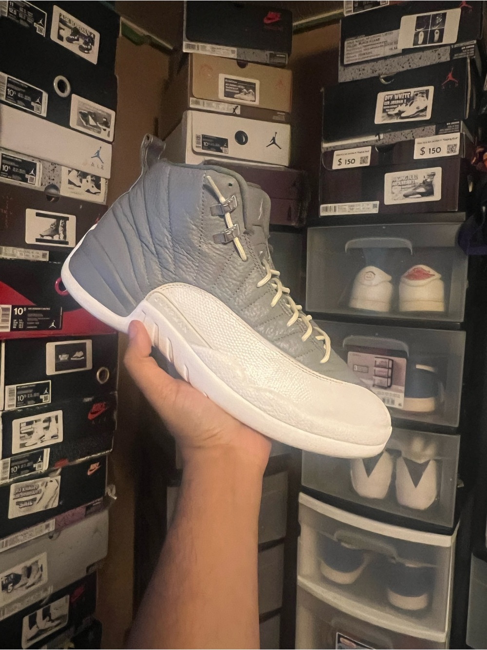 Air Jordan stealth retro 12s size 11